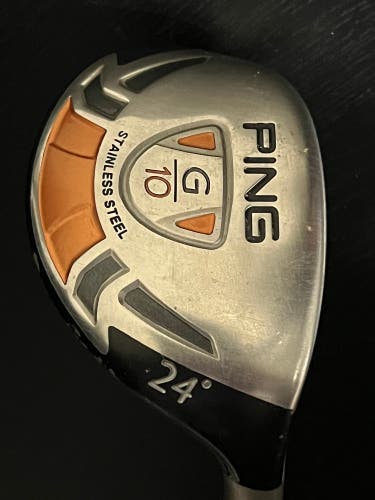Ping G10 24° Hybrid TFC 129 Graphite Senior Soft Regular Shaft GP CP2 Mid 39"