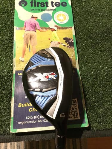 Callaway Ladies XR 28* 6 Hybrid Project X San Diego 47g Graphite Shaft (37.25)