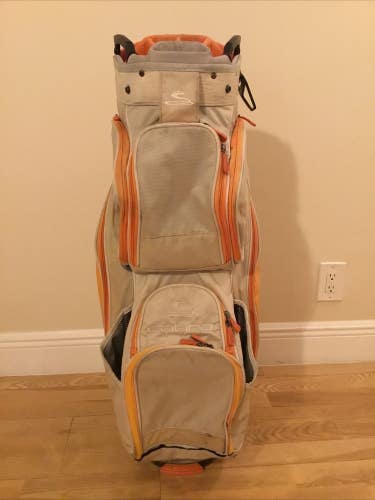 Cobra Cart Golf Bag with 14-way Dividers & Rain Cover