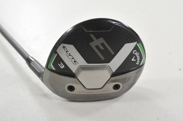 Callaway Elyte Max Fast 3-16* Fairway Wood Senior Flex Vanquish Graphite #221723