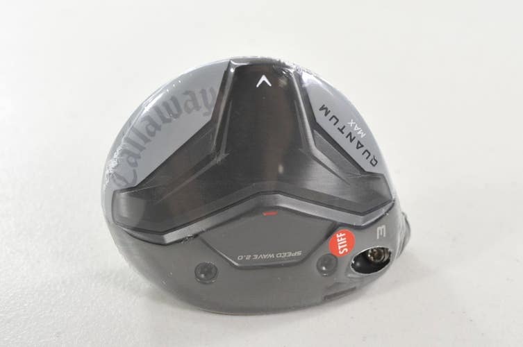 LEFT HANDED Callaway Quantum Max 3-15* Fairway Wood HEAD ONLY New #221698