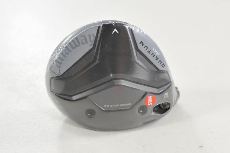 LEFT HANDED Callaway Quantum Max 3-15* Fairway Wood HEAD ONLY New  # 221699