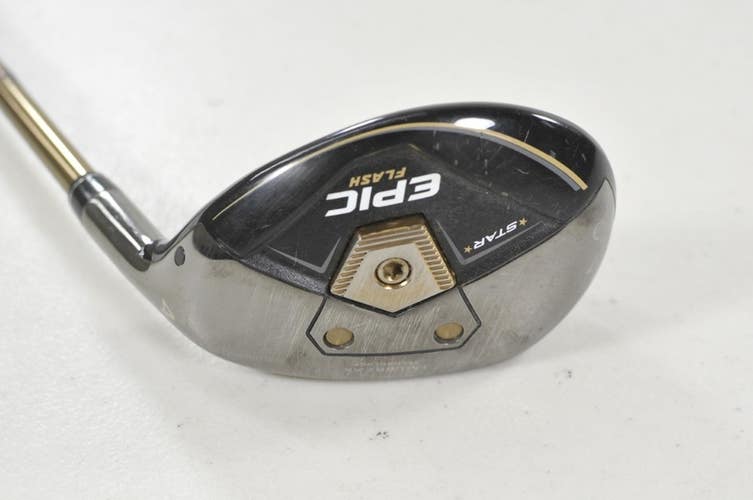 Callaway Epic Flash Star #4 Hybrid Regular Flex Attas 50g SMALL CRACK # 222288