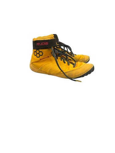 Used Rudis Wrestling Shoes Yellow Senior 6.5 11859-S000033160