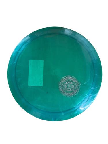 Used Thought Space Athletics ELEVATE YOUR GAME Disc Golf Driver Green 11835-S000210203