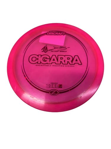 Used Discraft CIGARRA ANTHONY BARELA Disc Golf Driver Neon Pink 11835-S000210233