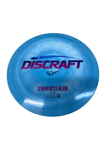 Used Discraft ESP UNDERTAKER Disc Golf Driver Royal Blue 171g 11835-S000210315