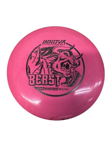 Used Innova STAR BEAST Disc Golf Driver Pink 166g 11835-S000210348