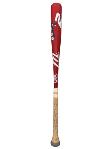 Used Marucci MSBCX211USA BB/SB USA 2 5/8 Bat Red And White 30" 11835-S000211430
