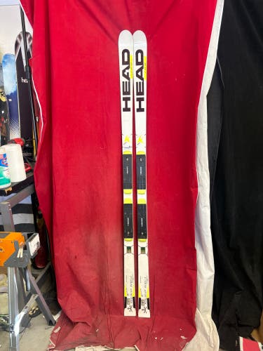 Race Skis: HEAD 188 cm Racing Skis Without Bindings (Used)