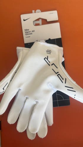 Large Adult Nike Vapor jet 8.0 Gloves (New)