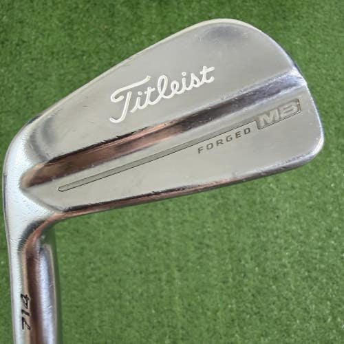 Titleist 714 MB Forged 7 Iron Project X Rifle 6.5 Extra Stiff Flex Left Handed