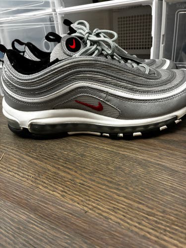 OG Silver Bullet Men's Size M 8.5 (W 9.5) Adult Nike Air Max 97 Shoes (Used)