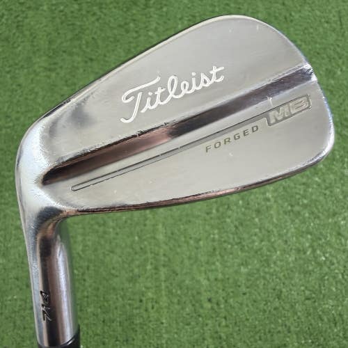 Titleist 714 MB Forged 9 Iron Project X Rifle 6.5 Extra Stiff Flex Left Handed