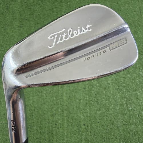 Titleist 714 MB Pitching Wedge Project X Rifle 6.5 Extra Stiff Flex Left Handed