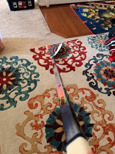 Lightly used Intermediate CCM JetSpeed FT8 Right Handed Hockey Stick P29 67 Flex (Used)