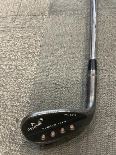 Used Callaway MACK DADDY 4 S GRIND Golf Wedge Mens LH 60 Degree 11614-S000243086