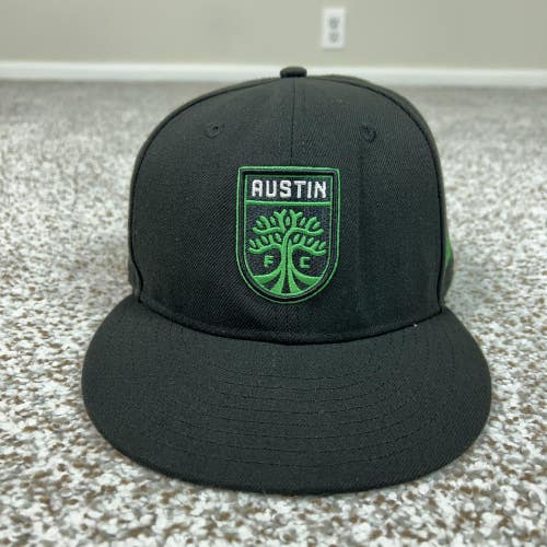 Austin FC Hat Cap Snap Back Mens One Size Black Green MLS Soccer 9FIFTY New Era