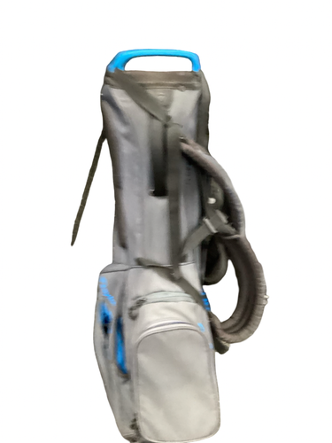 Used Taylormade FLEX TECH LITE Mens Stand Bag Grey 11613-S000188959