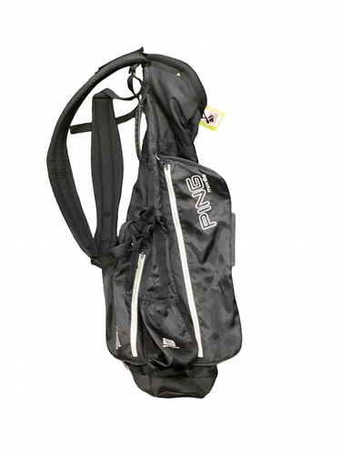 Used Ping MOONLITE Mens Sunday  Bag Black 11613-S000188920