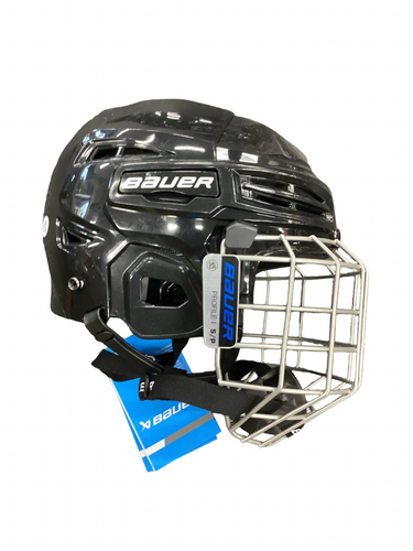 Used Bauer IMS 5.0 S Helmet Cage Combo Black SM 11613-S000188875