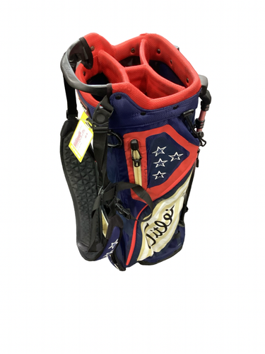 Used Titleist STARS AND STRIPES Mens Stand Bag Navy Blue 11613-S000188864