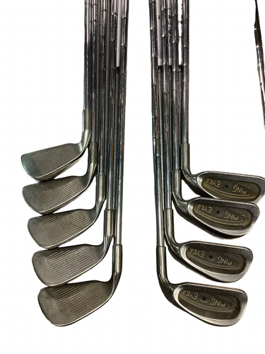 Used Ping EYE 2 BLACK DOT Mens Iron Set RH 2I-PW 11613-S000188837