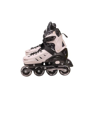Used Bladerunner Roller Hockey Skates White Adjustable 11847-S000038290