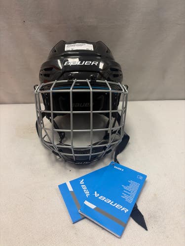 Used Bauer XBAUER Helmet Cage Combo Black MD 11490-S000277062