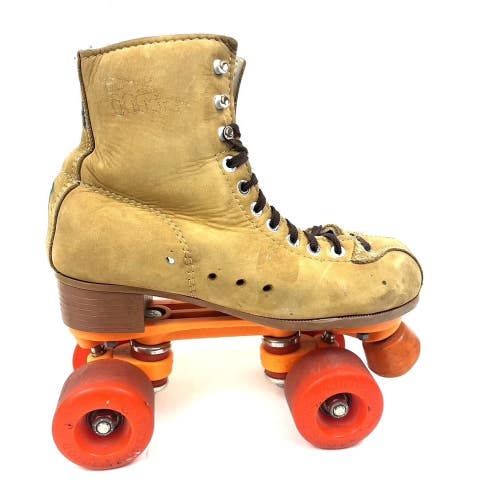 READ VTG Golden Horse Recreational Roller Skates Youth Size 4 Women's Size 6