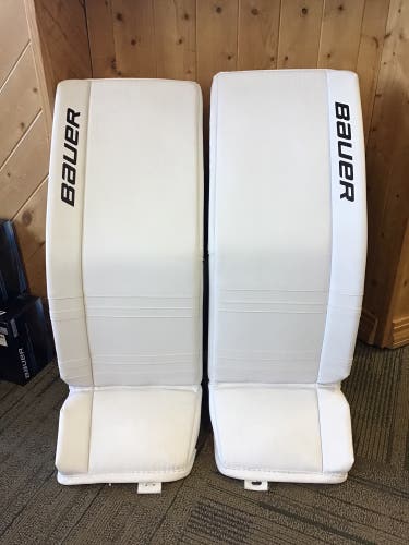 34" SR Medium 2020 Bauer GSX Goalie Leg Pads (New)