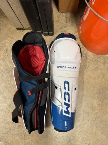 Junior CCM Next 13" Shin Pads (Used)