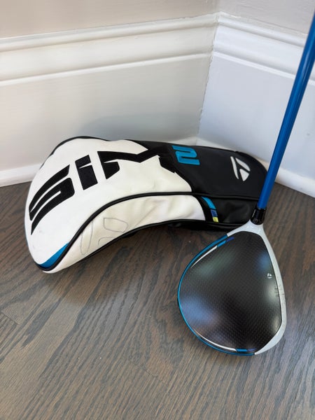 Men's TaylorMade SIM2 Max Right Hand Driver Oban Devotion 6 Extra Stiff Shaft 9 Loft (Used)