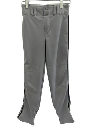 Used Champro Youth SM Grey w/Black Pipping Open Bottom BB Pant 11692-S000156652