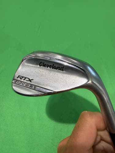 Men's Cleveland RTX Zipcore Wedge Right Handed 54 Degree Steel Shaft (Used)