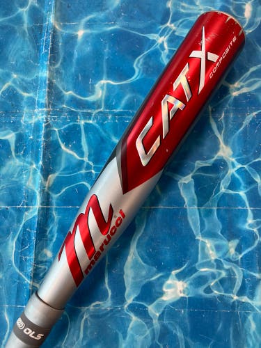 2023 Marucci CAT X Composite Bat USSSA Certified (-10) Composite 19 oz 29" (Used)
