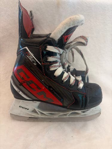 Black CCM JetSpeed FT6 Pro Hockey Skates 11 (Used)