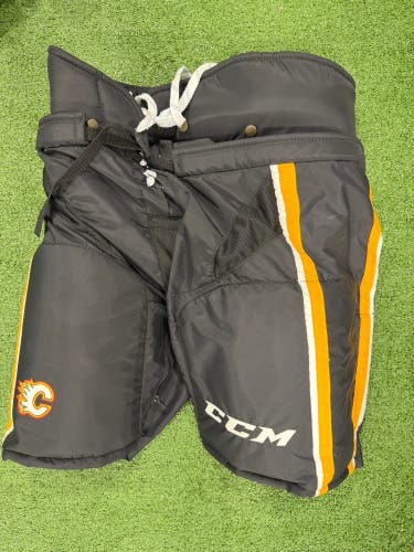 CCM MHP520 Hockey Pants | Senior XL | Calgary Flames Pro Stock