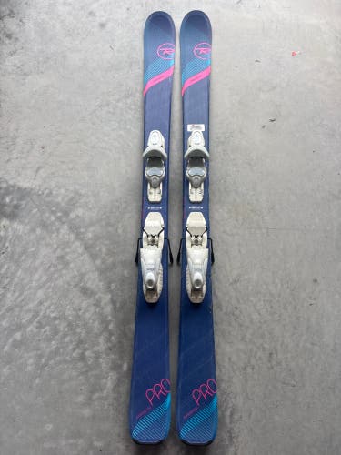 Kid's Rossignol Experience Pro 128 cm Skis With Look KID X 4.5 Bindings (Used)