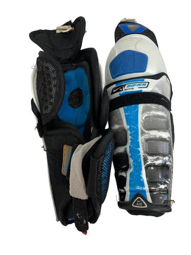 Used Nike SUPREME ONE90 Junior Shin Guards Black And Royal Blue 10" 11692-S000156642