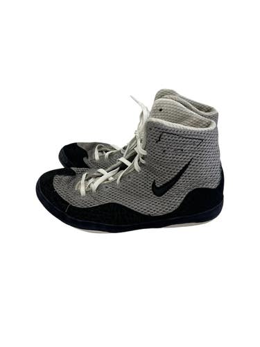 Used Nike INFLICT 3 Wrestling Shoes Grey Junior 06 11692-S000154155