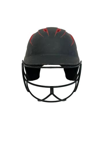 Used BoomBah BBH2SP-JR Batting Helmet w/Mask Black One Size 11692-S000152211