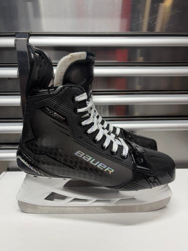 Bauer Shadow Hockey Skates Size 9.5 FIT 2 280mm (Used) TORONTO MAPLE LEAFS Pro Stock