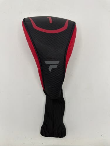 New Top Flite Driver Headcover Black/Red