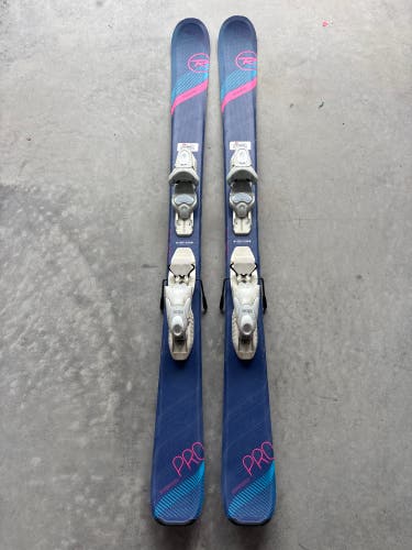 Kid's Rossignol Experience Pro 122 cm Skis With Look KID X 4.5 Bindings (Used)