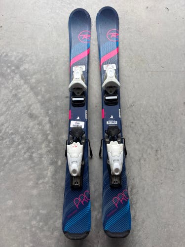 Kid's Rossignol Experience Pro 92 cm Skis With Look KID X 4.5 Bindings (Used)