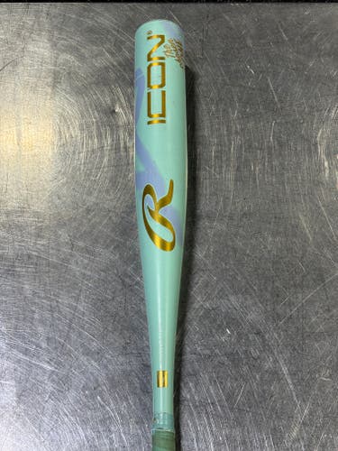 Rawlings Icon USABat Certified Bat (-10) 20 oz 30" (Used)
