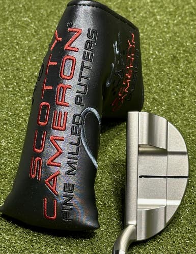 Scotty Cameron Super Select Del Mar Putter 33" Inch w/ Headcover MINT!