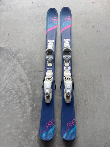 Kid's Rossignol Experience Pro 110 cm Skis With Look KID X 4.5 Bindings (Used)