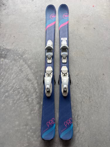 Kid's Rossignol Experience Pro 122 cm Skis With Look KID X 4.5 Bindings (Used)